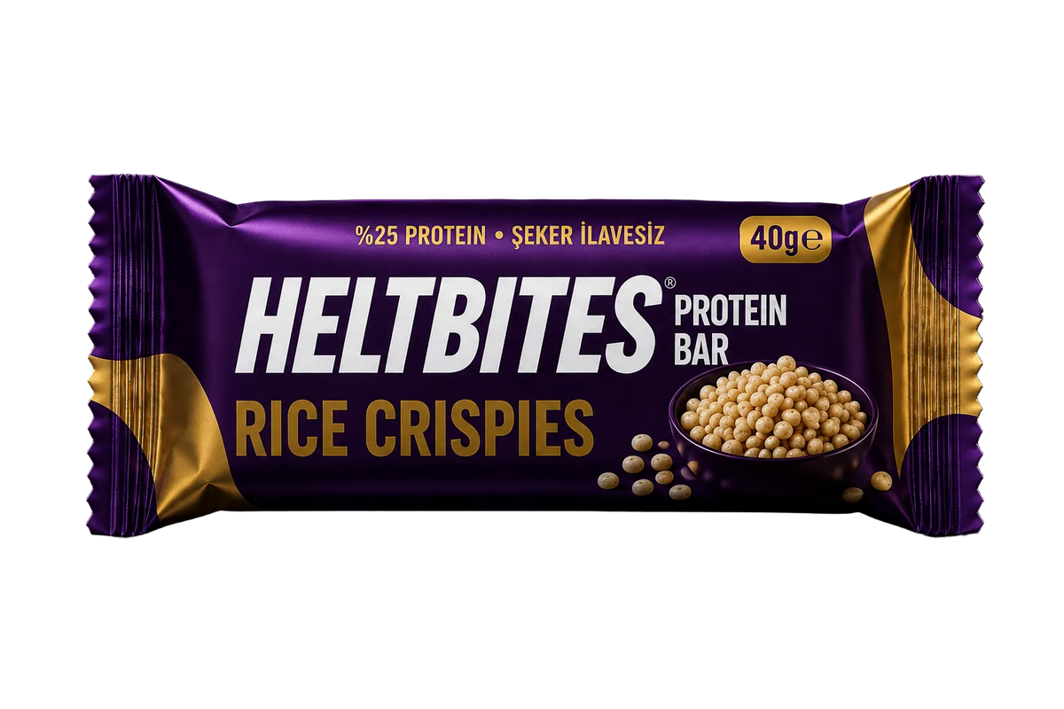 HeltBites Pirinç Patlaklı Protein Bar