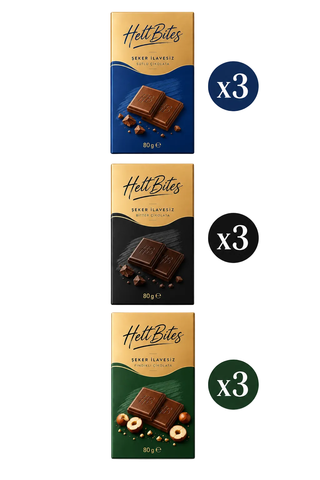 HeltBites Trio × 3