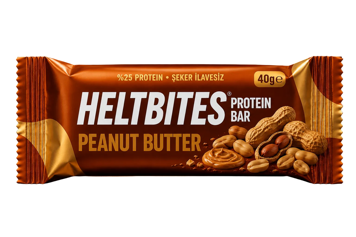 HeltBites Yer Fıstığı Ezmeli Protein Bar