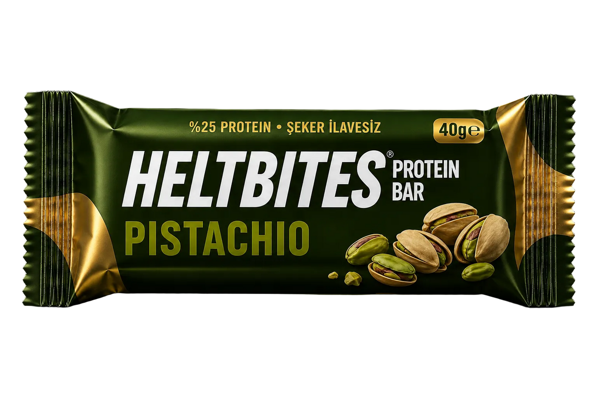 HeltBites Fıstıklı Protein Bar